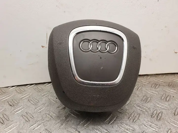 Audi Q7 4L (2005 - 2009) 4E0880201BK Подушка безопасности руля — фото 1