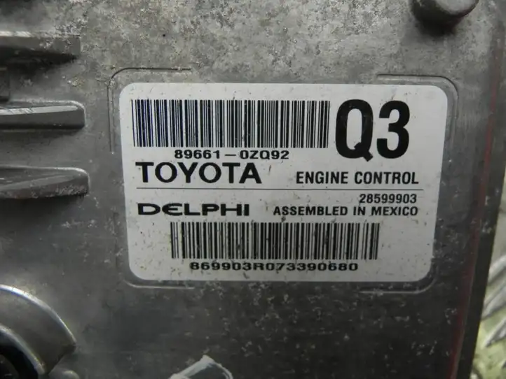 Toyota Corolla E160 E170 (2013 - ) 896610ZQ92 Прочие блоки управления — фото 3