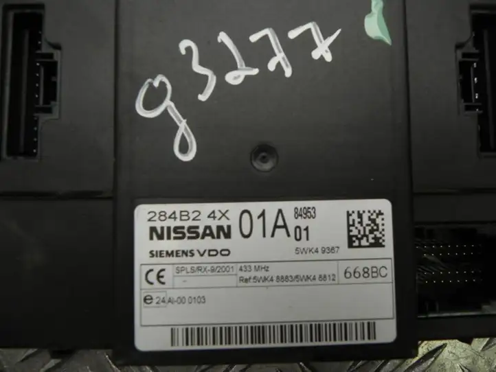 Nissan Navara D40 (2004 - 2015) 284B24X01A Модуль комфорта — фото 3