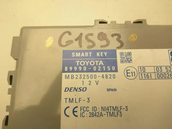 Toyota Auris 150 (2006 - 2012) 8999002150 Блок бесключевого доступа — фото 4