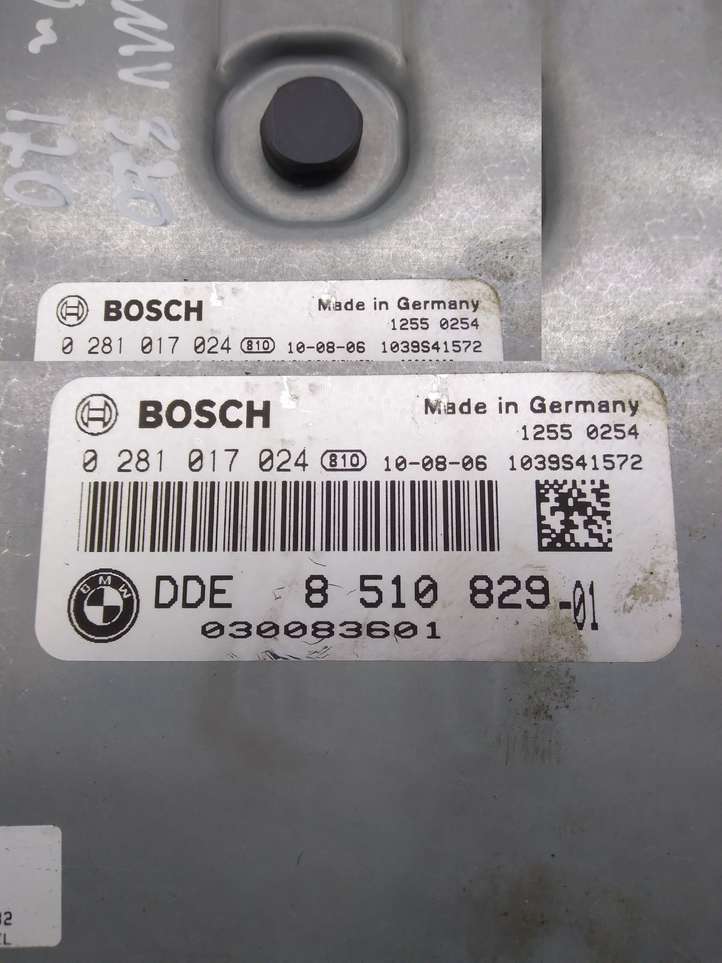 BMW 3 E90 E91 (2005 - 2012)  0281017024 Блок управления двигателя