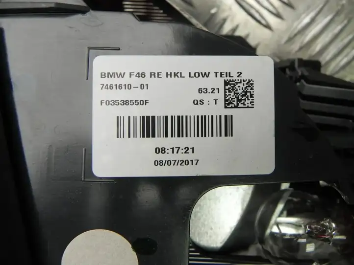 BMW 3 F30 F35 F31 (2012 - 2018) 746161001 Задний фонарь в кузове — фото 2