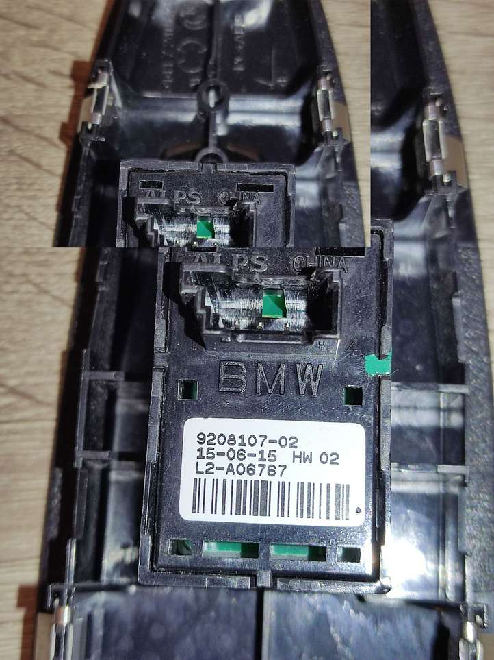 BMW 3 F30 F35 F31 (2012 - 2018)  7240421 Кнопка стеклоподъемников
