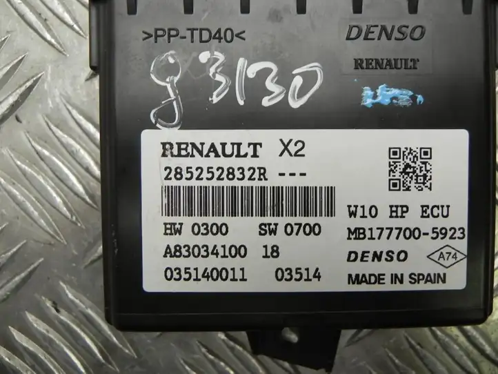 Renault Zoe (2012 - ) 285252832R Прочие блоки управления — фото 3