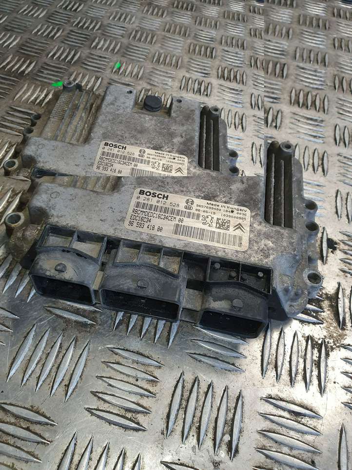 Peugeot 206 (1998 - 2012)  0281012528 Блок управления двигателя