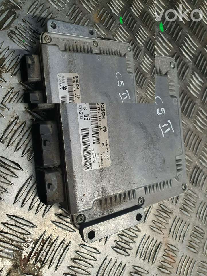 Citroen C5 (2004 - 2008)  0281011780 Блок управления двигателя