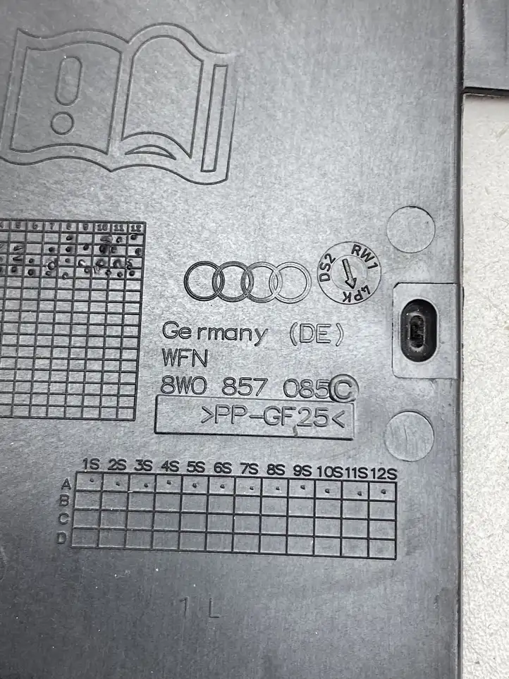 Audi A4 S4 B9 (2015 - 2019) 8W0857085C Боковая отделка панели приборов — фото 3