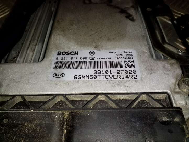 Kia Sorento (2009 - 2014)  0281017609 Блок управления двигателя