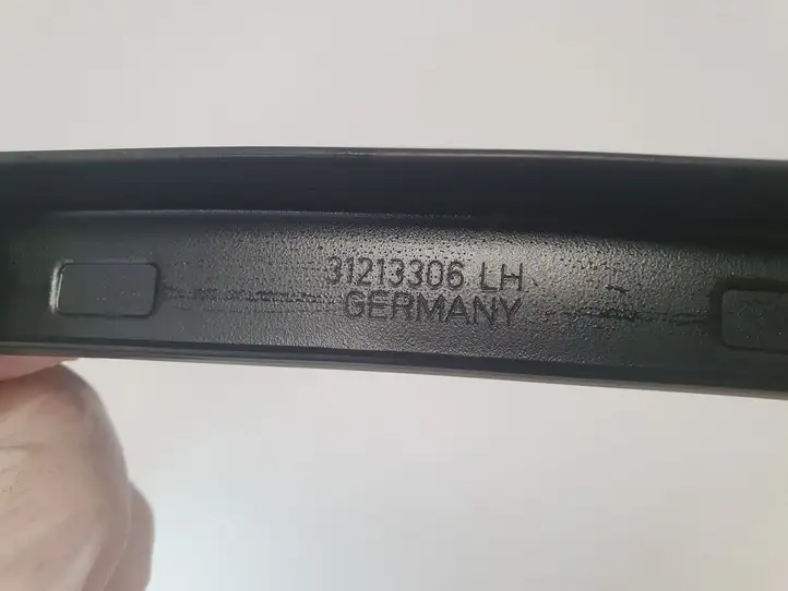 Volvo S40 (2007 - 2012) 31213306 Накладка стекла задней двери — фото 3