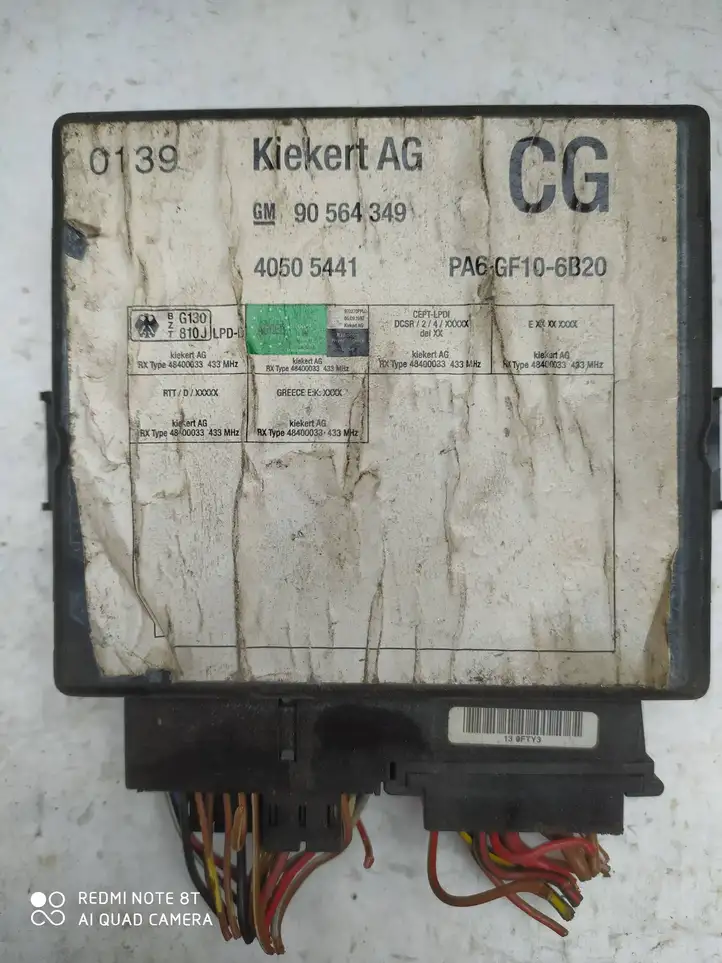 Opel Astra J (2009 - 2012) PA6GF106B20 Модуль комфорта — фото 2
