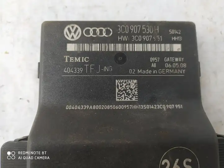 Volkswagen PASSAT B6 (2005 - 2010) 3C0907530H Модуль Gateway — фото 3