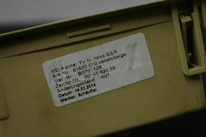 BMW 7 F01 (2008 - 2016) 9204862 Кнопка стеклоподъемников — фото 7