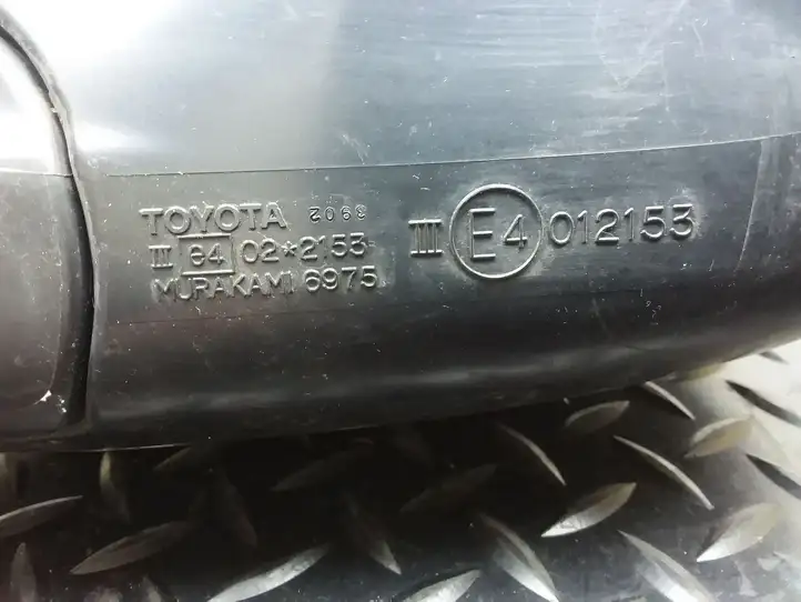 Toyota Corolla E120 E130 (2000 - 2004) E4022153 Боковое зеркало с электроприводом — фото 2
