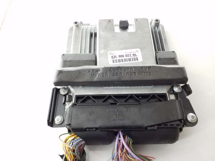 Audi A4 (2007 - 2011)  03L906022RL Блок управления двигателя