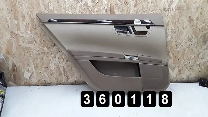 Mercedes-Benz S W221 (2005 - 2013) Обшивка передней двери — фото 1