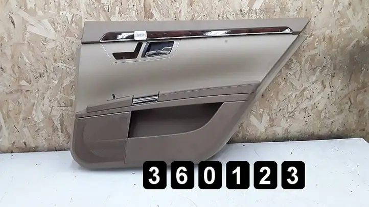Mercedes-Benz S W221 (2005 - 2013) Обшивка передней двери — фото 1