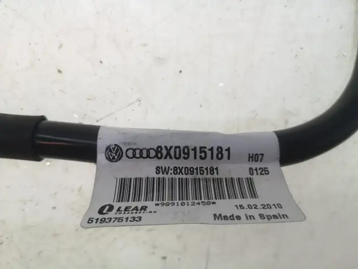 Audi A4 S4 B8 8K (2007 - 2011) 8X0915181 Минусовой провод аккумулятора — фото 2