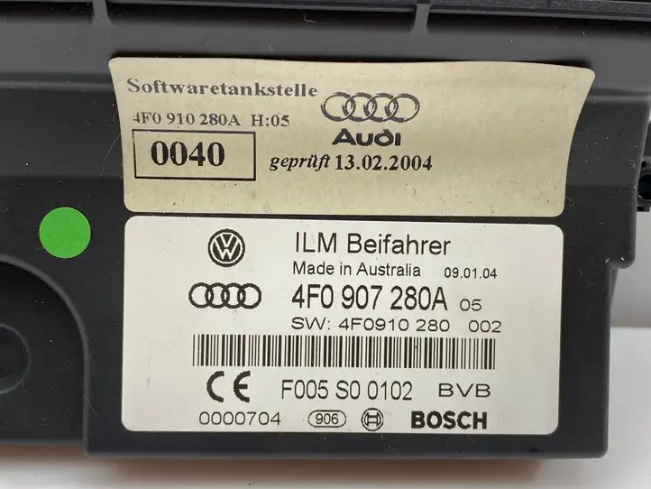 Audi A6 S6 C6 4F (2008 - 2011) 4F0907280A Блок управления электропитанием — фото 2