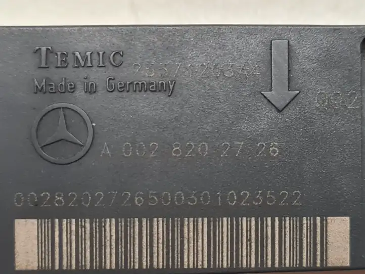 Mercedes-Benz E W211 (2002 - 2009) A0028202726 Датчик удара SRS — фото 2
