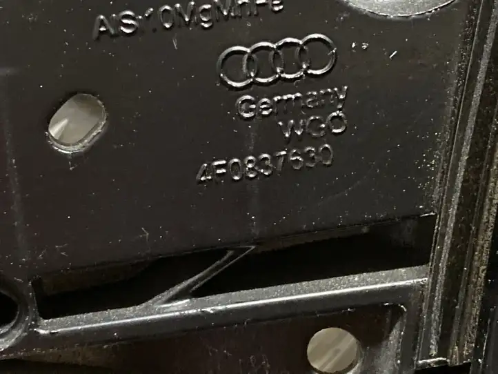 Audi A6 S6 C6 4F (2008 - 2011) 4F0837462C Стеклоподъемник передней двери (без мотора) — фото 4