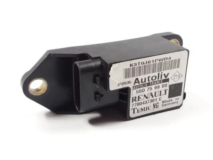 Renault Scenic I (1996 - 2003) 550759800 Датчик удара SRS — фото 1