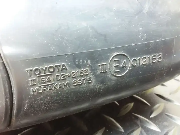 Toyota Corolla E120 E130 (2000 - 2004) E4012153 Боковое зеркало с электроприводом — фото 2