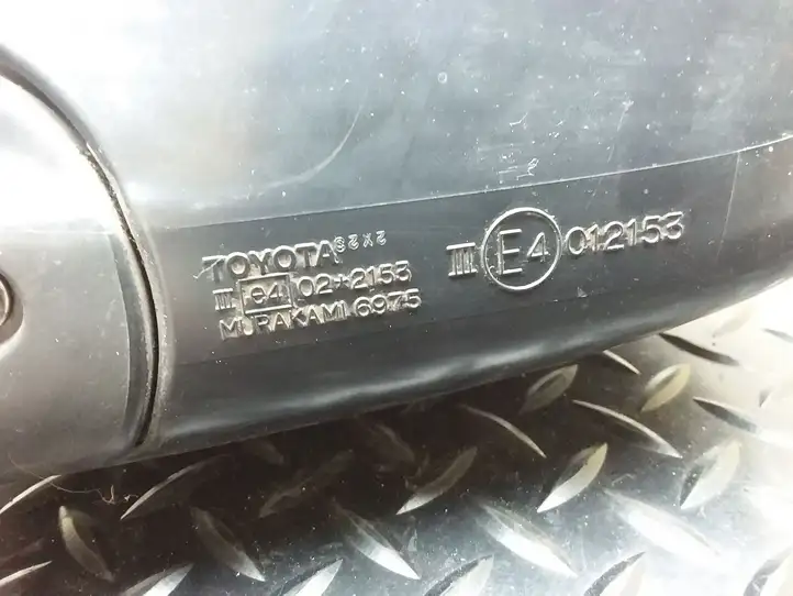 Toyota Corolla E120 E130 (2000 - 2004) E4012153 Боковое зеркало с электроприводом — фото 6