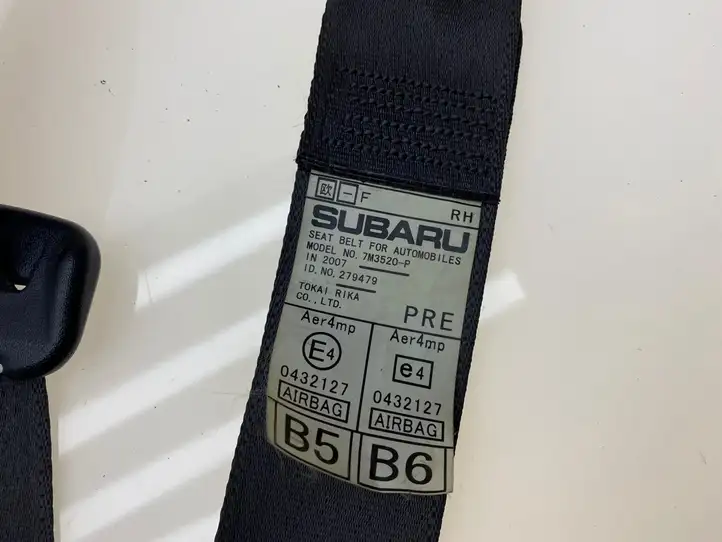 Subaru Outback (2003 - 2007) 64621AG20AWA Передний ремень безопасности — фото 3