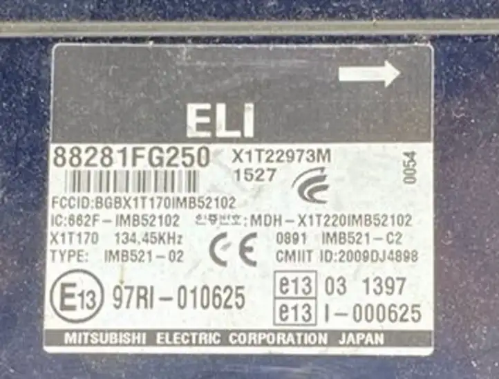 Subaru Impreza III (2008 - 2012) 88281FG250 Модуль комфорта — фото 6