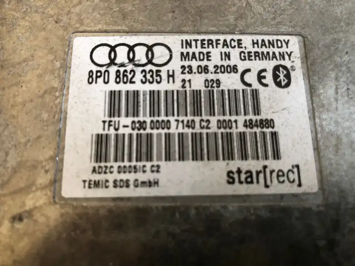 Audi A4 S4 B7 8E 8H (2004 - 2009) 8P0862335H Bluetooth модуль — фото 3