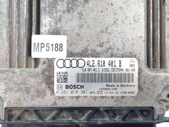 Audi Q7 (2009 - 2015)  4L2910401B Блок управления двигателя