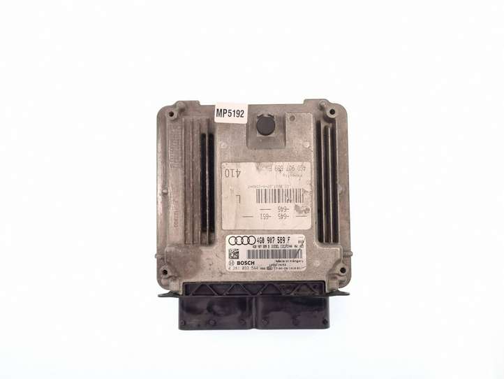 Audi A6 (2011 - 2014)  4G0907589F Блок управления двигателя