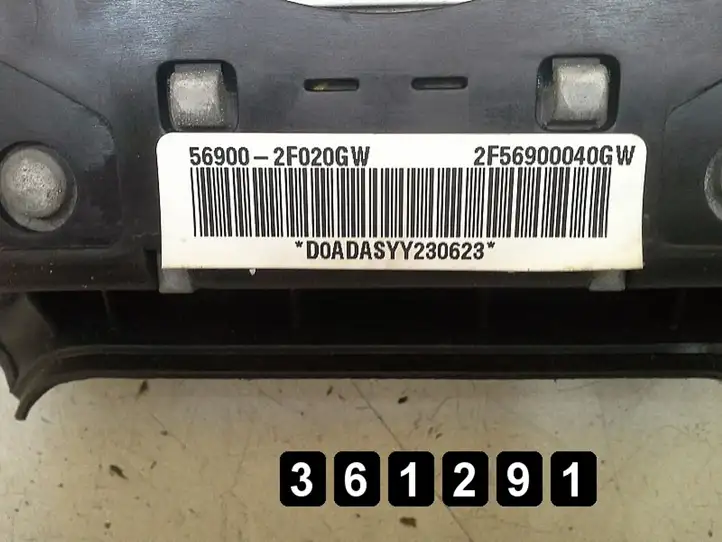 Kia Cerato (2003 - 2007) 569002F020GW Боковая подушка безопасности шторка — фото 3