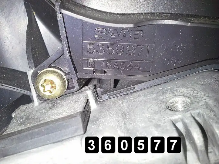 Saab 9-5 (1998 - 2005) 5359971 Боковая подушка безопасности шторка — фото 3