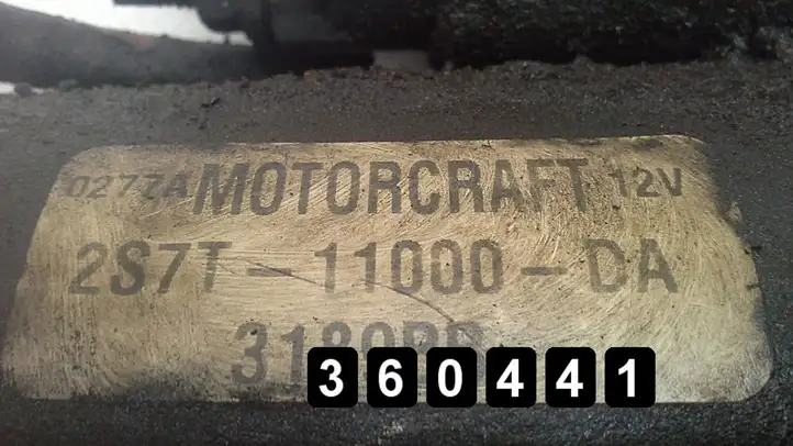 Ford Mondeo Mk III (2000 - 2007) 2000 mech. 2s7t11000da Стартер — фото 2