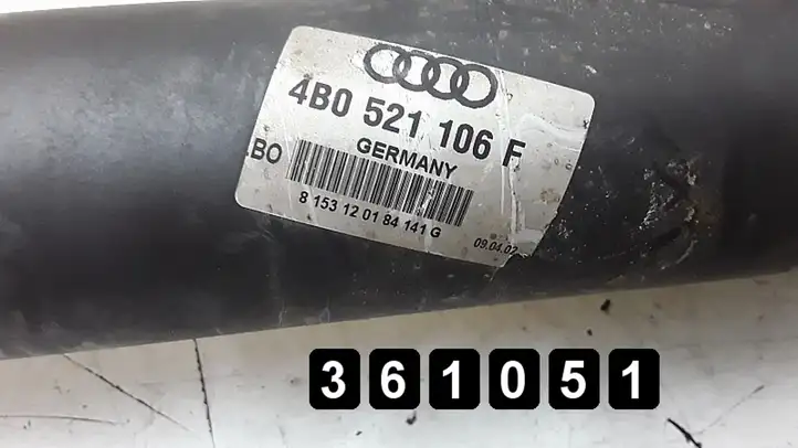 Audi A6 S6 C5 4B (1997 - 2001) 2500TDI AUTOMAT 4B0521106F Карданный вал в сборе — фото 1