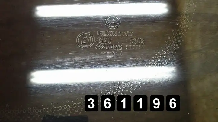Volkswagen Caddy (2004 - 2010) middle 43r001583 as2 Заднее боковое стекло — фото 2