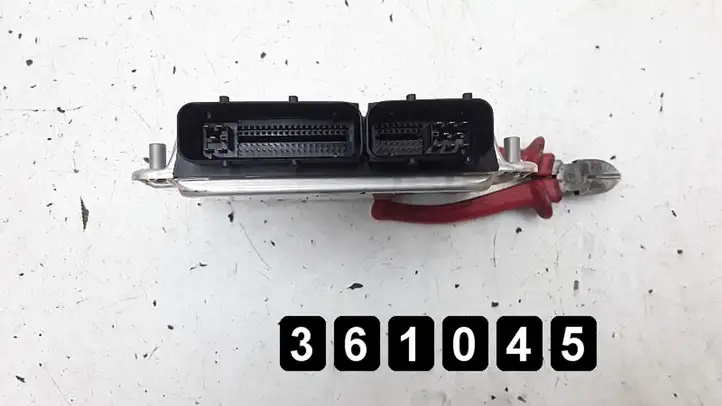 Audi A6 S6 C5 4B (1997 - 2001) 2500TDI 4B2907401J 0281010822 Блок управления двигателем (ЭБУ) — фото 4