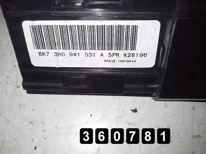 Seat Exeo (3R) (2008 - 2013) 3r0941531a Другие включатели / ручки/ переключатели — фото 4
