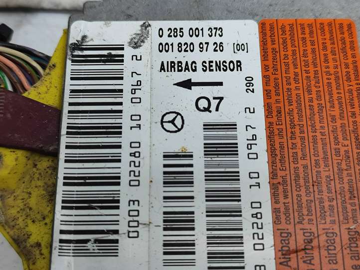 Mercedes-Benz C W203 (2000 - 2007)  0018209726 Блок управления надувных подушек