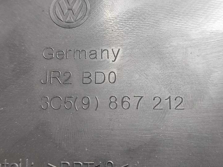 Volkswagen PASSAT B6 (2005 - 2010)  3C4857186 Обшивка задней двери