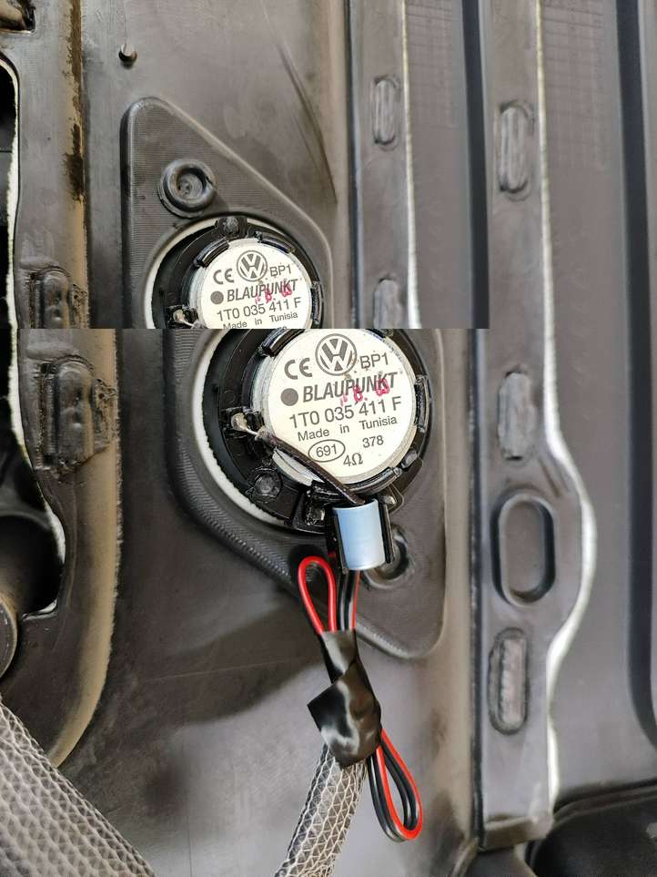 Volkswagen Touran I (2003 - 2010)  1T0867212 Обшивка задней двери