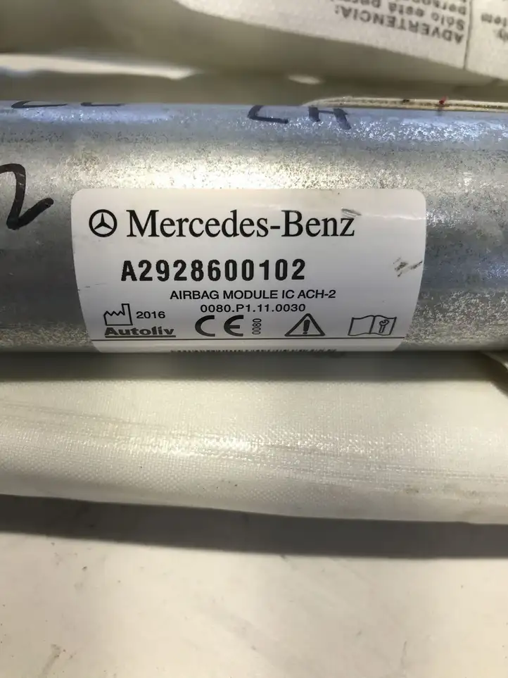 Mercedes-Benz GLE W166/C292 (2015 - 2019) A2928600102 Боковая подушка безопасности шторка — фото 3