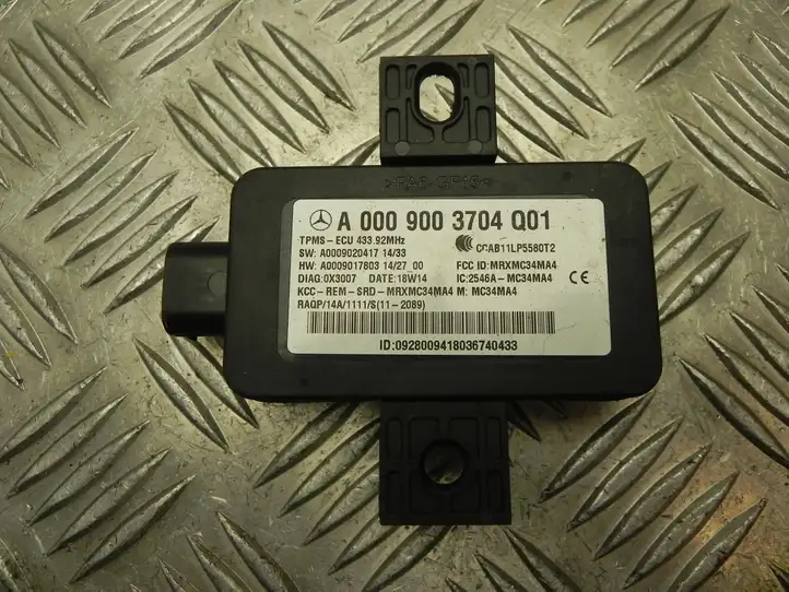 Mercedes-Benz GLE AMG W166/C292 (2015 - 2019) A0009003704 Блок управления TPMS — фото 2
