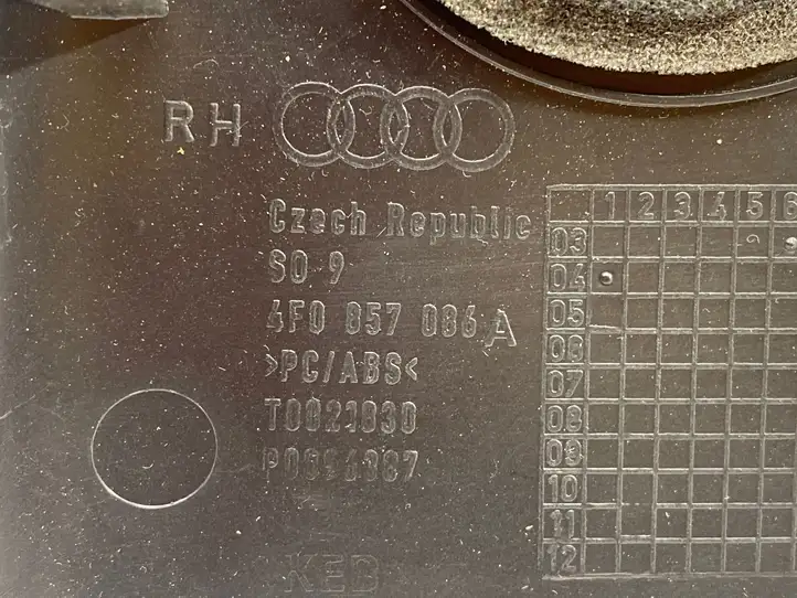 Audi A6 S6 C6 4F (2008 - 2011) 4F1010344R Боковая отделка панели приборов — фото 3