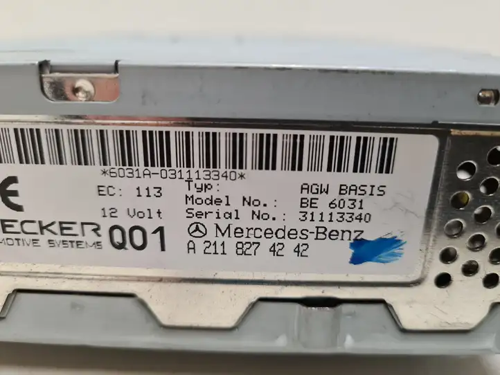 Mercedes-Benz E W211 (2002 - 2009) A2118274242 Усилитель звука — фото 2