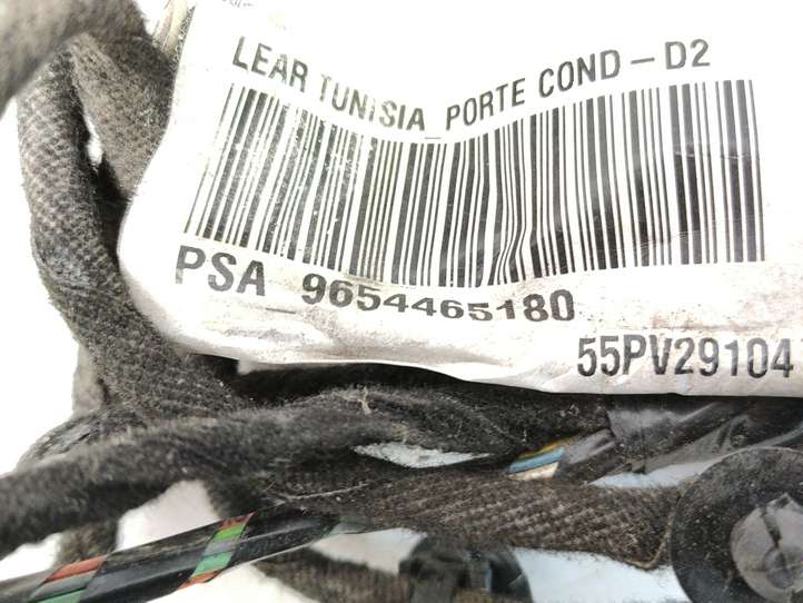 Peugeot 407 (2004 - 2011)  9654465180 Проводка передних дверей