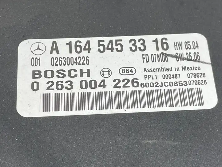 Mercedes-Benz ML W164 (2005 - 2011) A1645453316 Прочие блоки управления — фото 2
