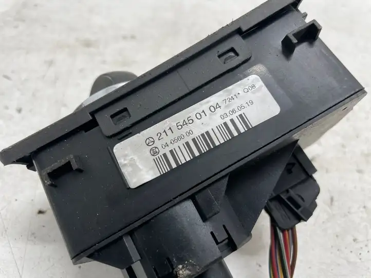 Mercedes-Benz E W211 (2002 - 2009) 2115450104 Включатель фонарей — фото 3