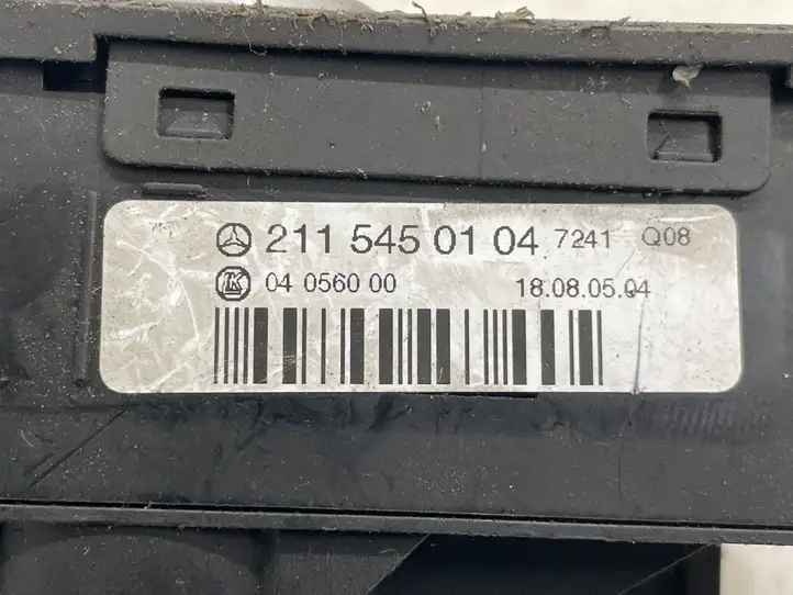 Mercedes-Benz E W211 (2002 - 2009) 2115450104 Включатель фонарей — фото 3